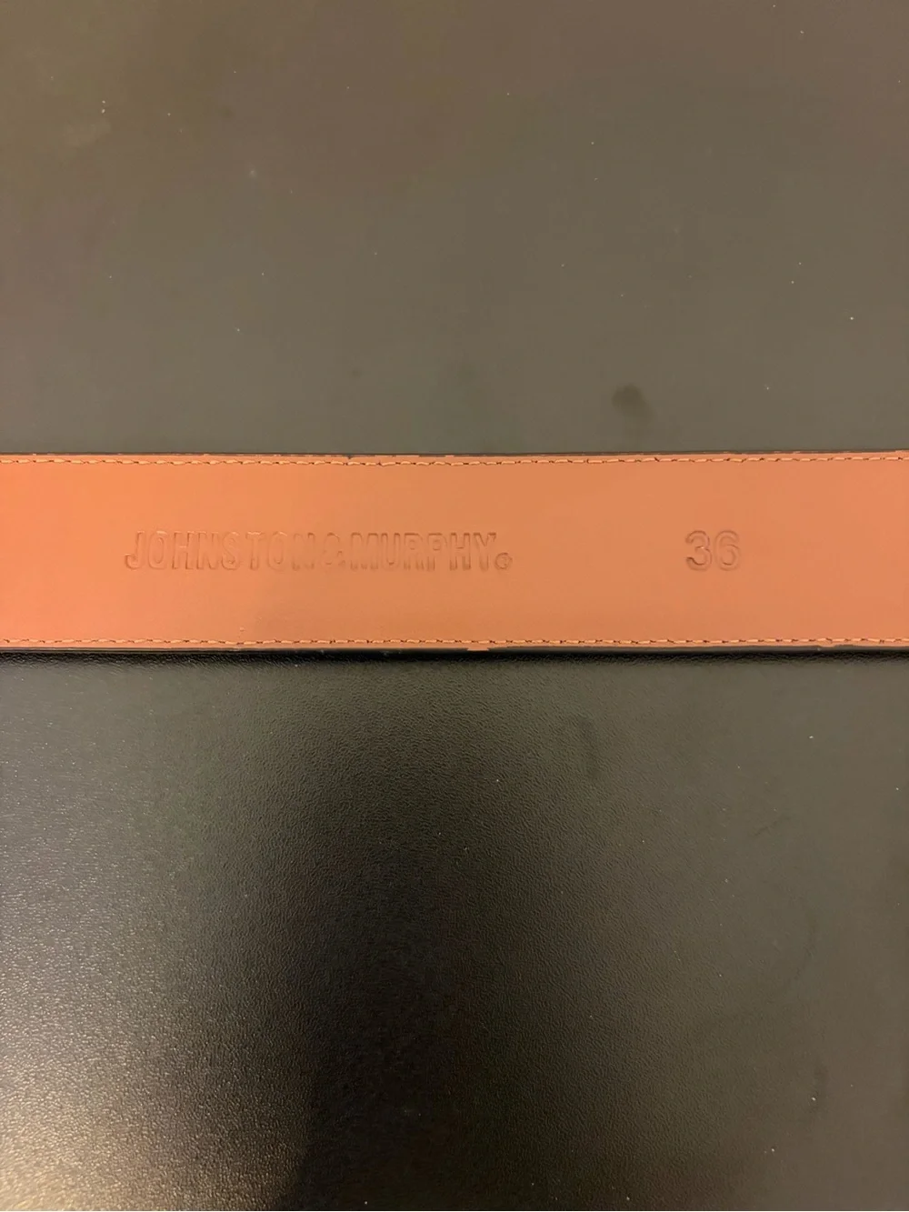 Johnston & Murphy Men’s Leather Belt